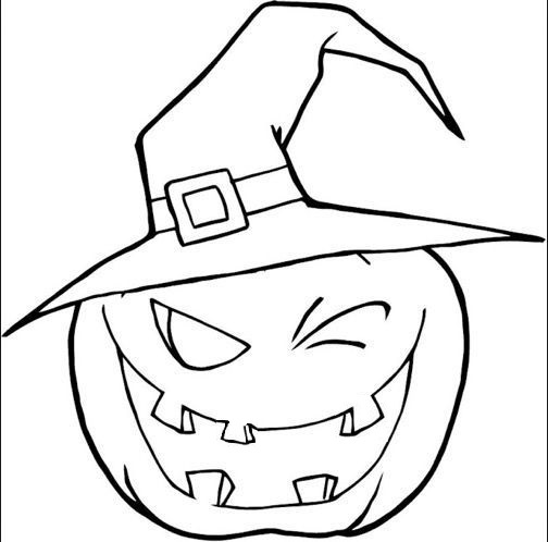 Dynie halloween kolorowanki